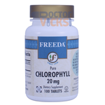 Freeda Vitamins - Chlorophyll 20 mg - 100 Tablets FV-4035-01