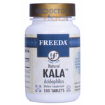 Freeda Vitamins - Kala - Kosher Acidophilus 400 Million CFUs - 100 Tablets FV-4037-01