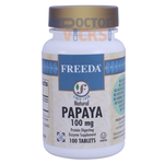 Freeda Vitamins - Papaya 300 mg - 100 Tablets FV-4039-01