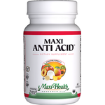 Maxi Health - Maxi Anti Acid - Kosher Digestive & Acid Reflux Formula - 60 Capsules MH-3036-01