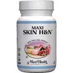 Maxi Health - Maxi Skin H&N Support - Kosher Probiotic 250 Million CFUs - 60 Capsules MH-3126-01