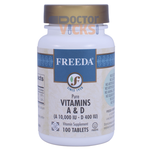 Freeda Vitamins - Vitamins A & D - 100 Tablets FV-4135-01