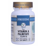 Freeda Vitamins - Vitamin A Palmitate 10000 IU - 100 Tablets FV-4137-01