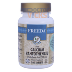 Freeda Vitamins - Calcium Pantothenate (B5) 500 mg - 100 Tablets FV-4145-01