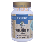 Freeda Vitamins - Vitamin B1 (Thiamin) 100 mg - 100 Tablets FV-4161-01