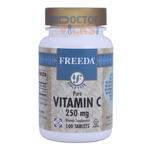Freeda Vitamins - Vitamin C 250 mg - 100 Tablets FV-4180-01