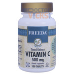Freeda Vitamins - Vitamin C 500 mg Timed Release - 100 Tablets FV-4182-01