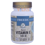 Freeda Vitamins - Vitamin E 100 IU - 100 Tablets FV-4203-01
