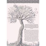 bubbles tree of life Sandrine Kespi Creations-printable pdf-  interfaith or Reform wording- ketubah to fill - 33.5x 23.4"- 80x60cm pdf 4
