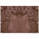 Roses- Sandrine Kespi Creations-printable pdf-  interfaith , Reform or any other  wording- ketubah to fill - 16.5" x 21"- 42x58cm [CLONE] pdf - roses