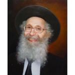 Rabbi Finkel 2 | Jewish Art Oil Painting Gallery HPCRF23170