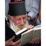 Rav Kaduri Praying | Jewish Art Oil Painting Gallery HPCRKP3044