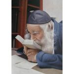 The Steipler Rav 3 | Jewish Art Oil Painting Gallery HPCSR73458
