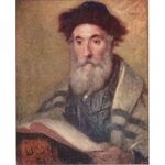 Sabbath by Lazar Krestin | Jewish Art Oil Painting Gallery LK374