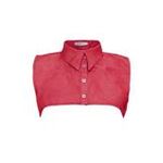 Pointed Stone Wash Red Collar Vest Pointed Stone Wash Red Collar Ve