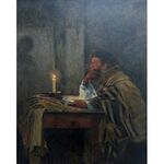 The Last Prayer by Samuel Hirszenberg- Jewish Art Oil Painting Gallery SH912