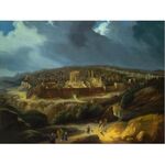 Steve Karro - Back to Jerusalem | Jewish Art Oil Painting Gallery SKBTJ2285