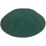 Forest Green Suede Kippah SDFG