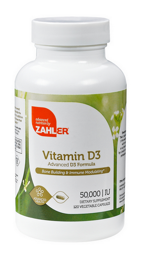 Zahler's - Vitamin D3 50000 IU - 120 Capsules ZN-5072-01